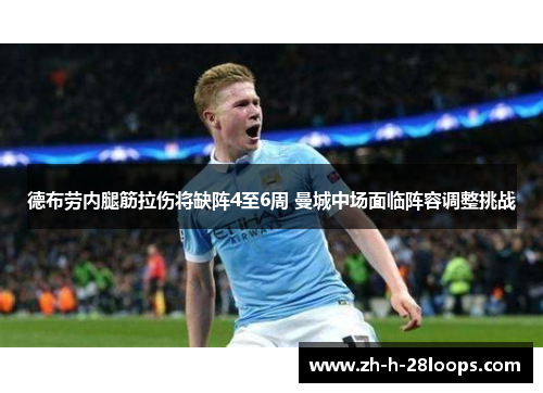 德布劳内腿筋拉伤将缺阵4至6周 曼城中场面临阵容调整挑战